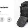 Tactical Backpack Military Army Daypack - Assault Pack for Men - Image 4