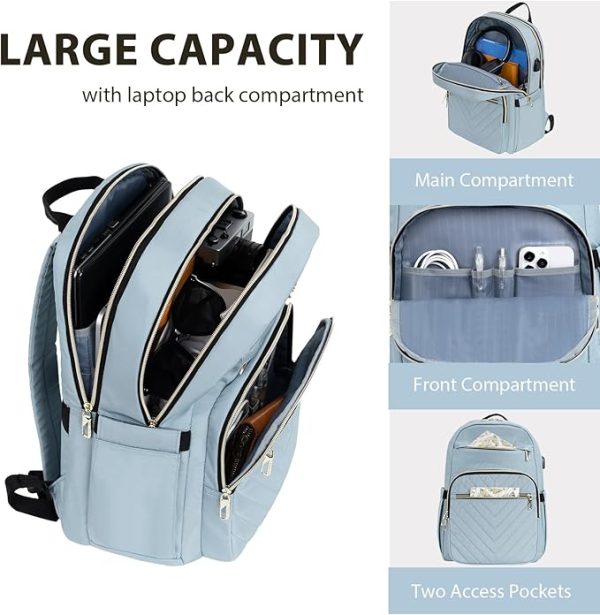 VANKEAN Waterproof Backpacks Stylish Travel Bags For Women - Image 4