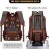 Tzowla Canvas Laptop Backpack for Men – Durable, Spacious and Functional - Image 2
