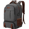 Tzowla Canvas Laptop Backpack for Men – Durable, Spacious and Functional